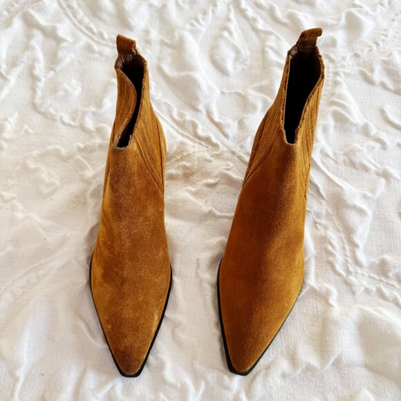 Marc Fisher Yarita Bootie Size 7.5 New $179 - Picture 7 of 8